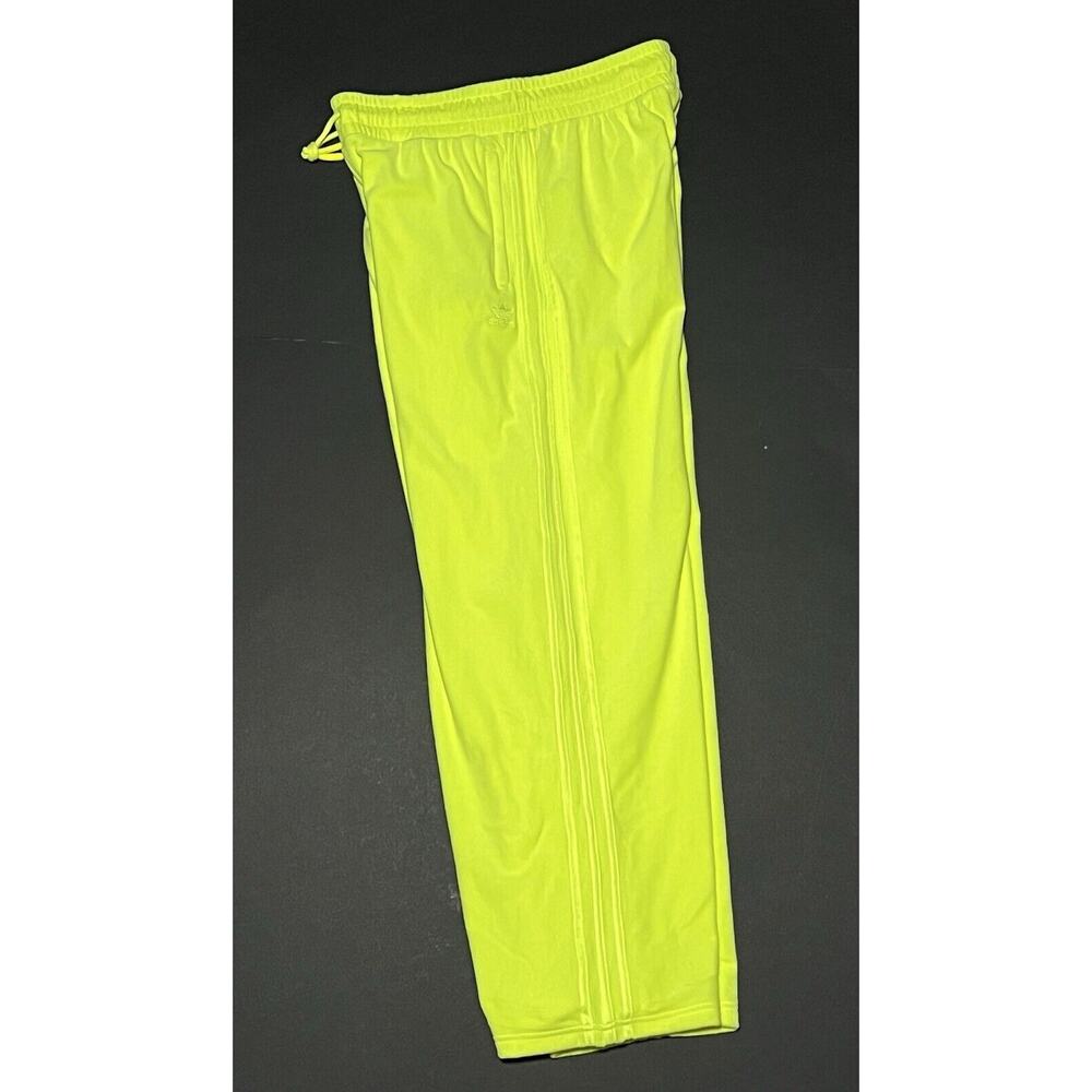 ADIDAS Jeremy Scott Velour Track Pant Wide Leg H50964 Womens Sz XL Solar Yellow - Picture 6 of 14